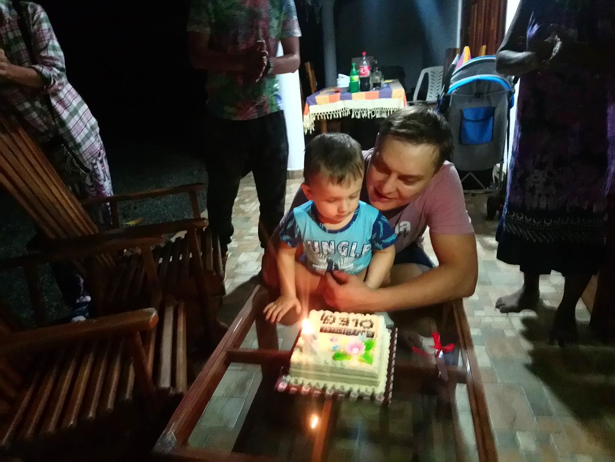 The Bambos Villa Hikkaduwa Bagian luar foto